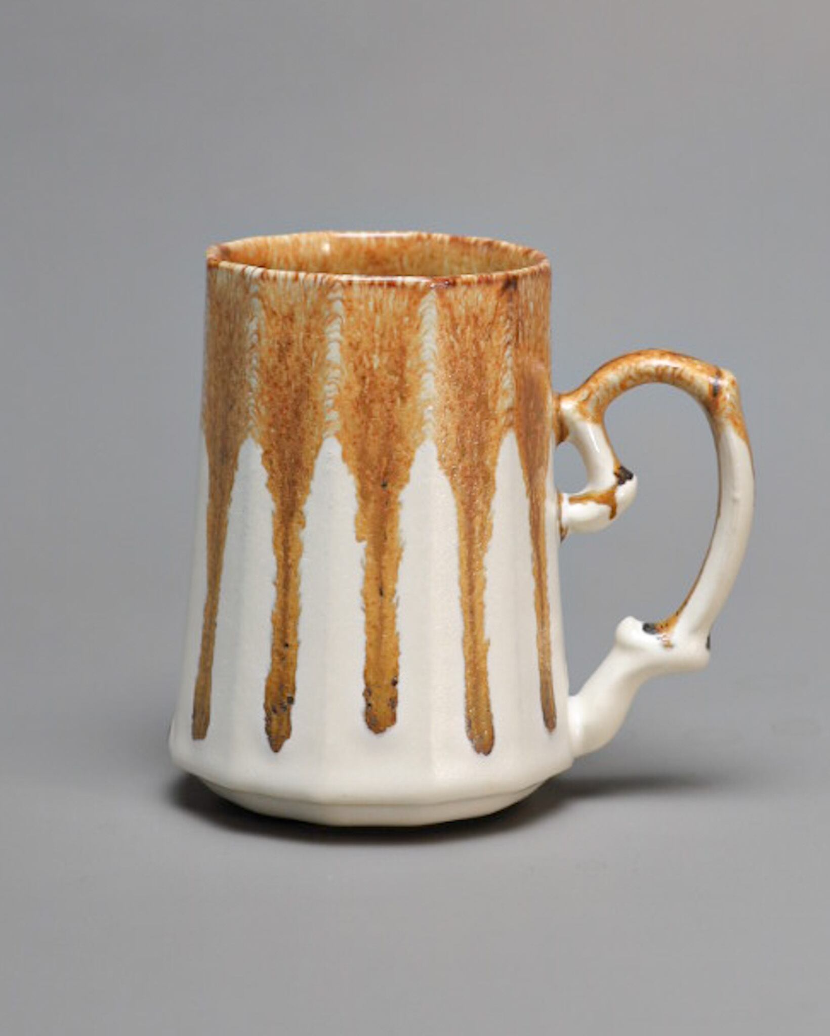 kaleido mug cup -melty brown-