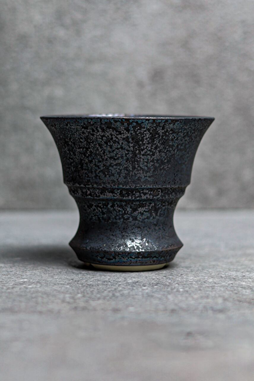 goblet pot -黒煌- L