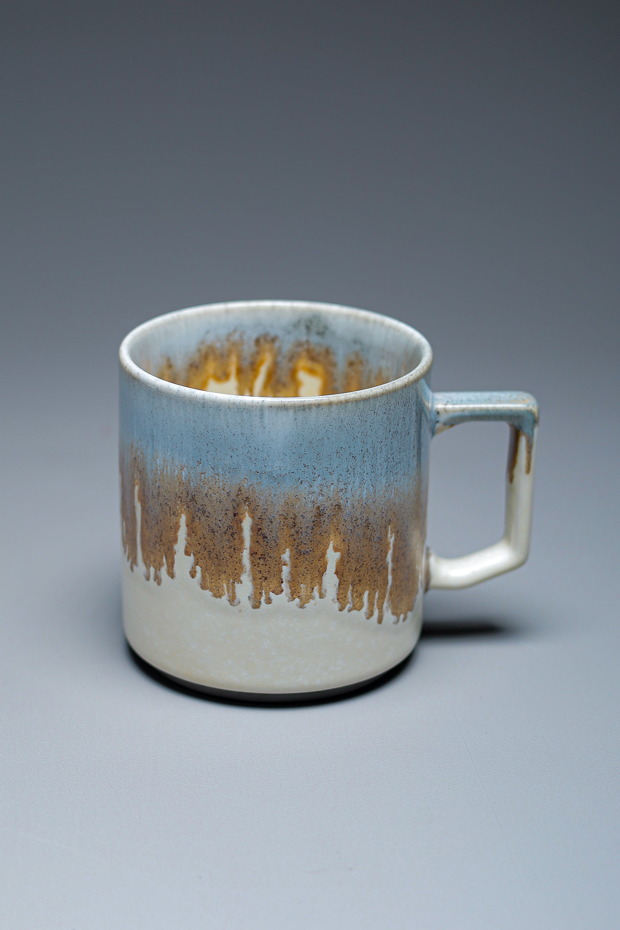G-E-N stackable mug -melty sepia blue-